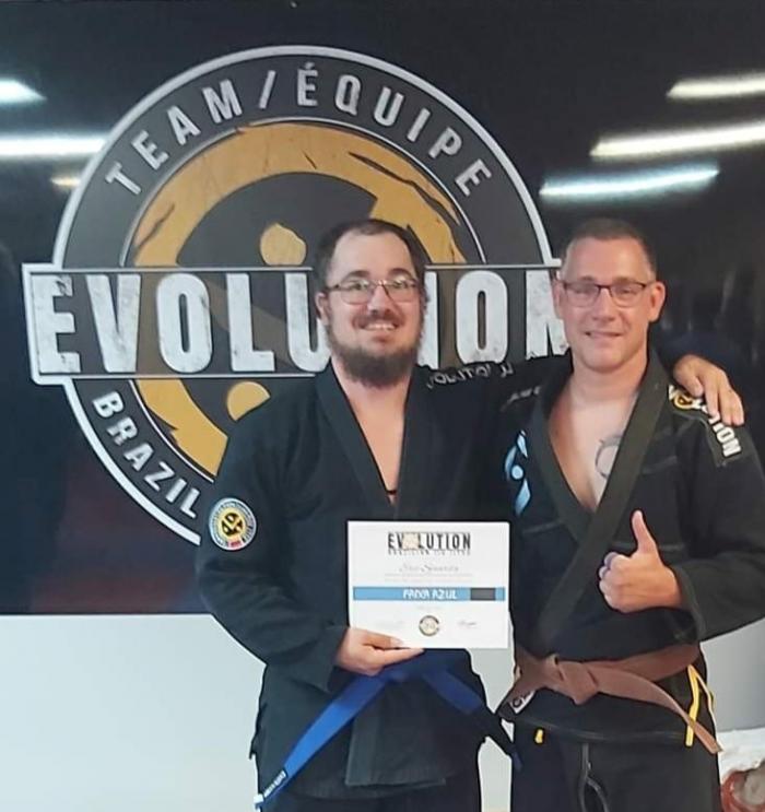 Blue belt · August 13, 2022 · Promoted by Wesley Ward