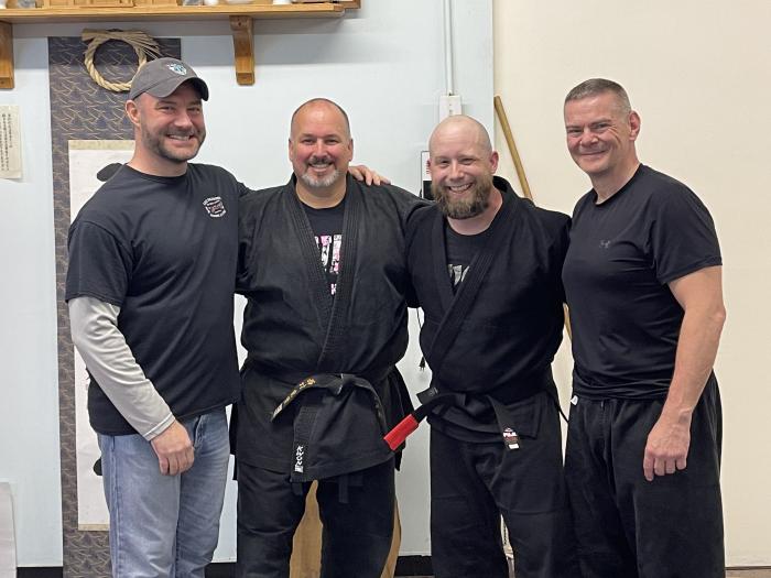 One of the happiest days in my training career with my teacher and jujutsu brothers