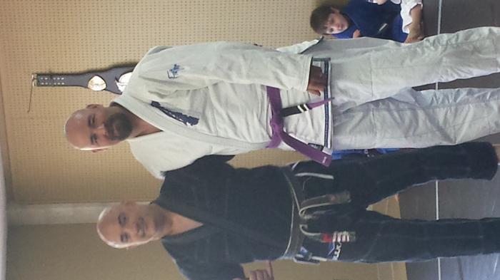 Purple belt · April 17, 2015 · Promoted by Jorge Borras