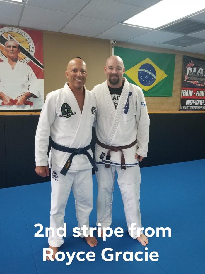 Brown belt · January 9, 2017 · Promoted by Jorge Borras