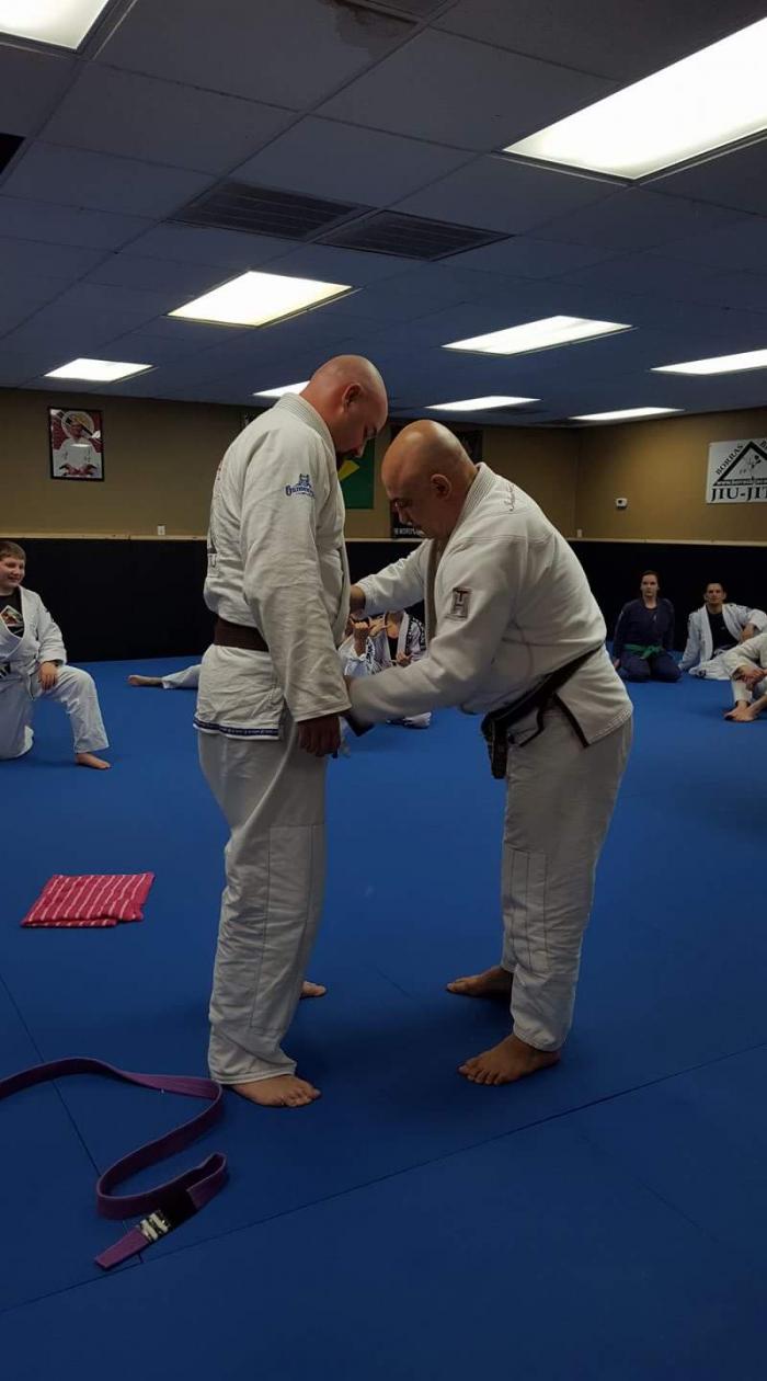 Brown belt · January 9, 2017 · Promoted by Jorge Borras