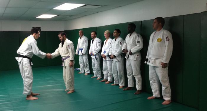 Purple belt · August 13, 2013 · Promoted by Michael Graeber