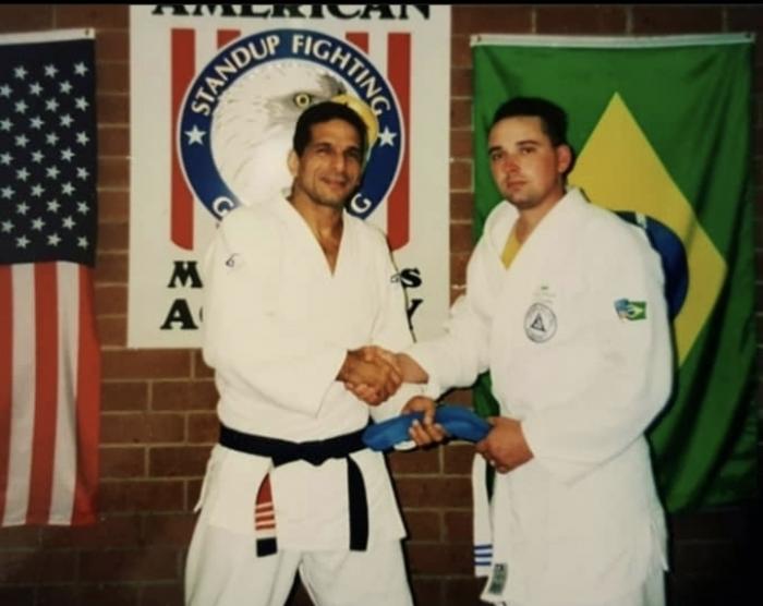 Blue belt · May 12, 2000 · Promoted by Caique Elies