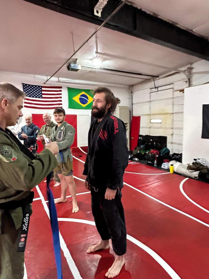 Blue belt · January 14, 2023 · Promoted by Charles Heller