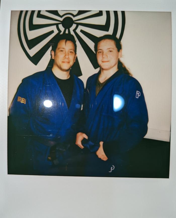 Purple belt · January 26, 2023 · Promoted by Zach & Nate Adamson