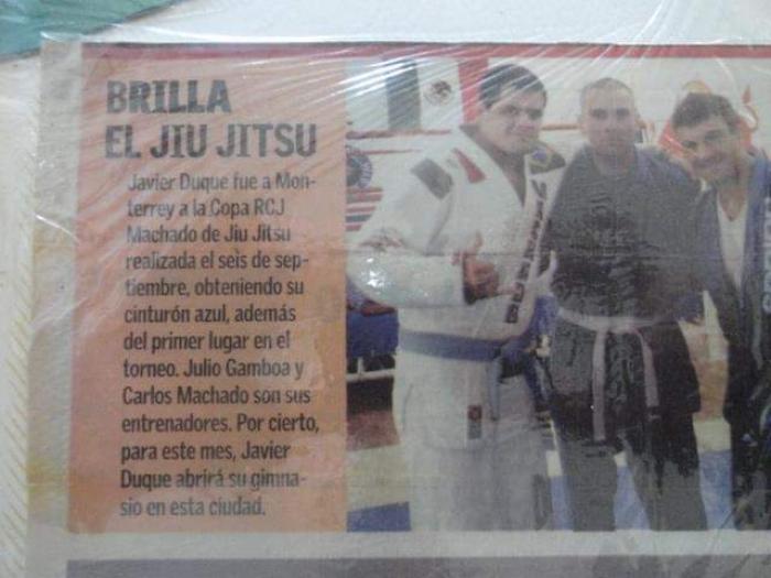 Blue belt · September 20, 2003 · Promoted by Julio gamboa