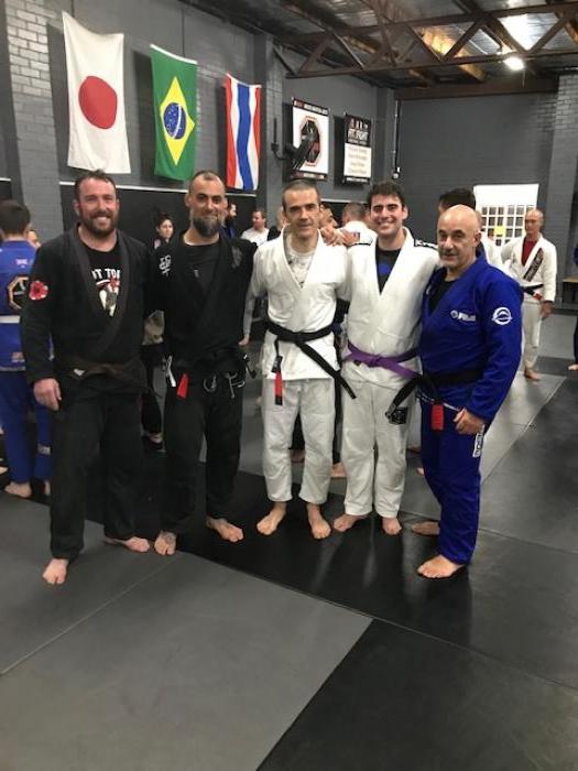 BJJ Grading day - Lobel, Jason & Adam
