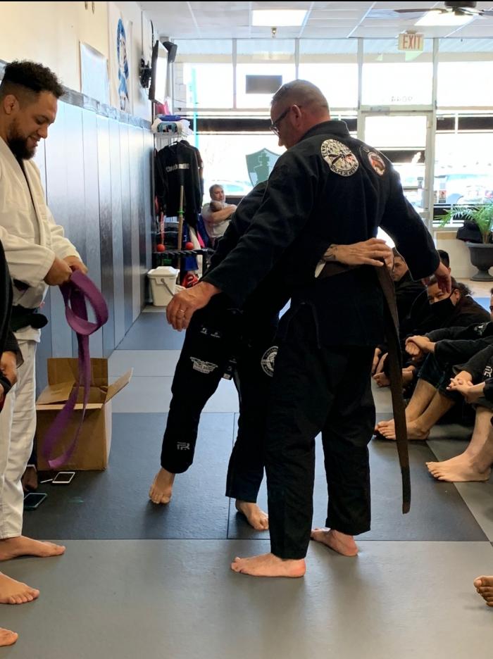 Brown belt · December 18, 2021 · Promoted by Paulo Mushu