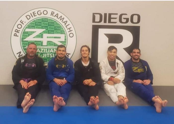Hanging with my homies after a evening class