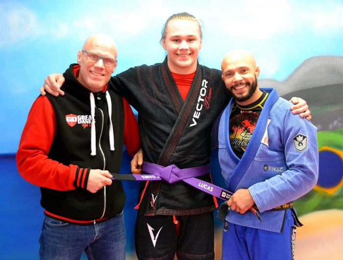 Purple belt · December 3, 2020 · Promoted by Luiz Paulo Lyra