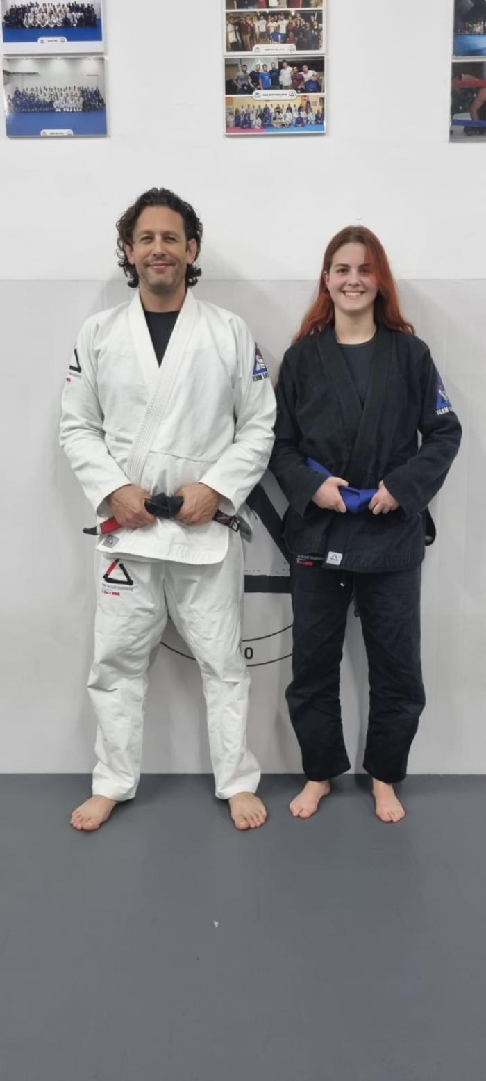 Blue belt · January 30, 2023 · Promoted by Itay Leibovich