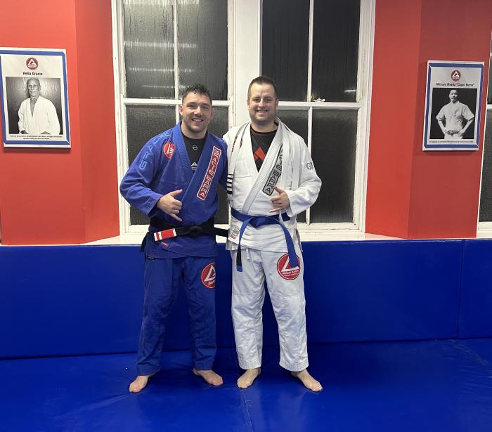 Blue belt · December 21, 2022 · Promoted by Darren Clark