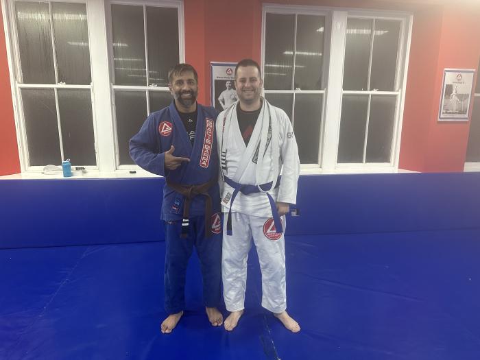 Blue belt · December 21, 2022 · Promoted by Darren Clark