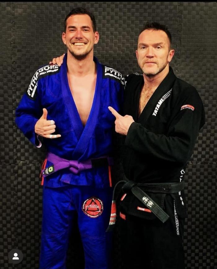 Training with LEE Doski at Carlson Gracie Norfolk  circa 2021