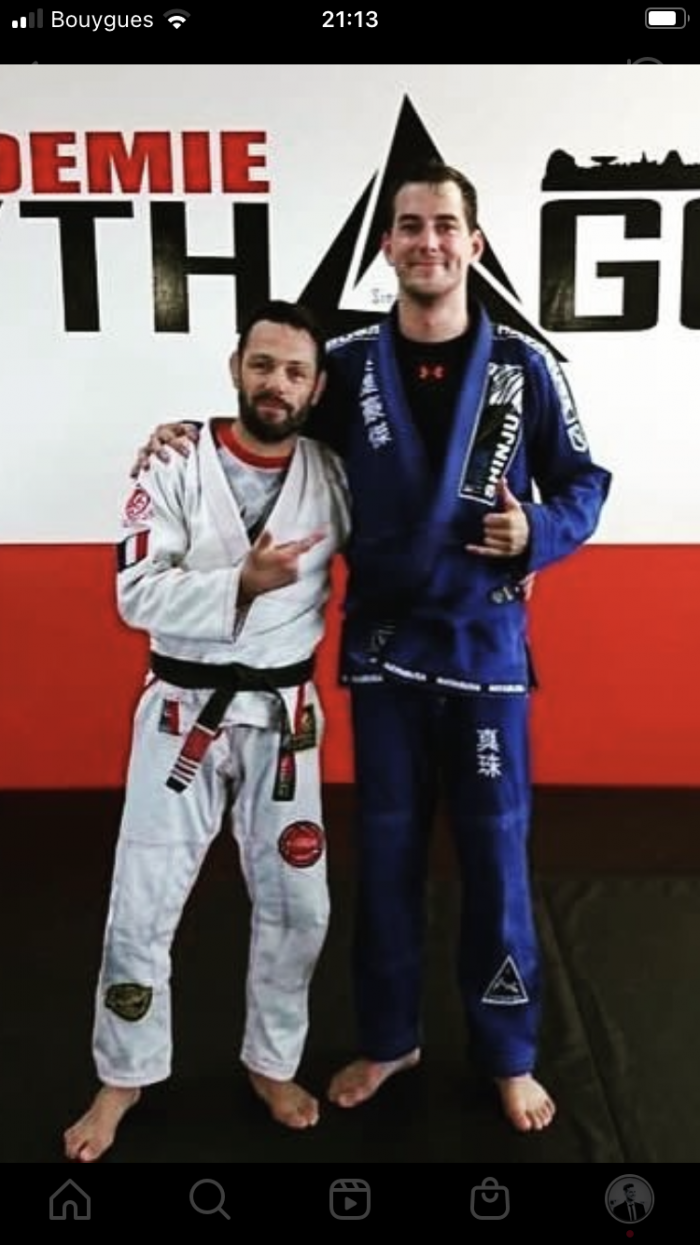 Blue belt · September 23, 2018 · Promoted by Emmanuel Fernandez