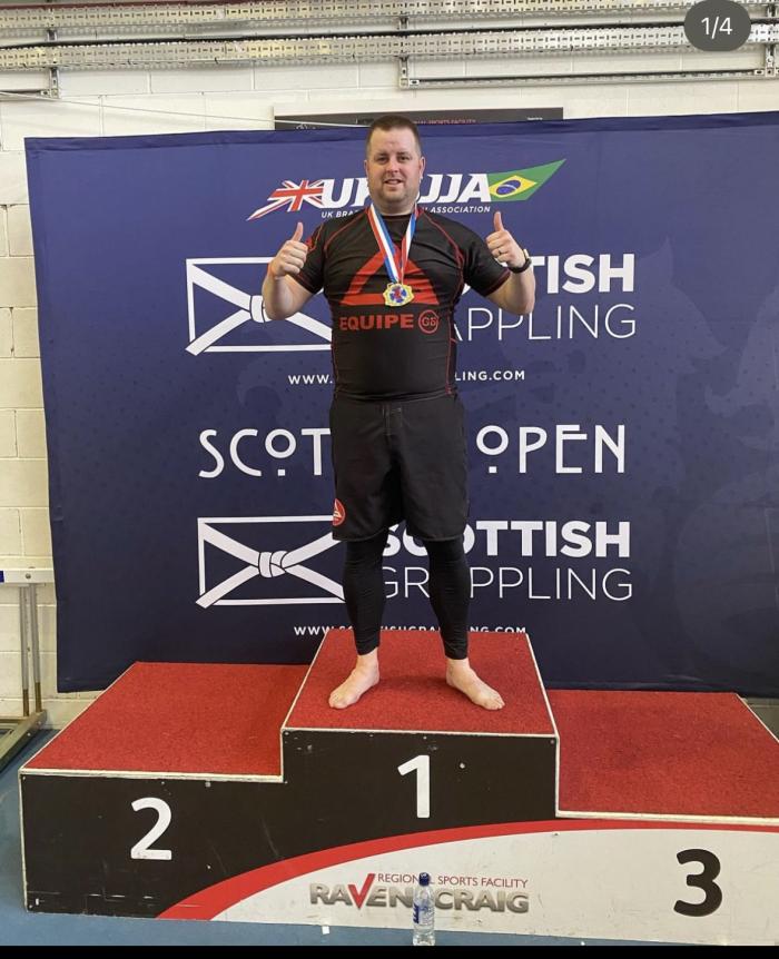 No gi gold at the Scottish open