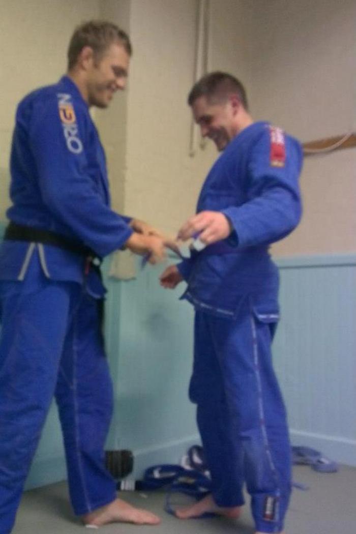 Purple belt · December 4, 2012 · Promoted by Nicolas Gregoriades