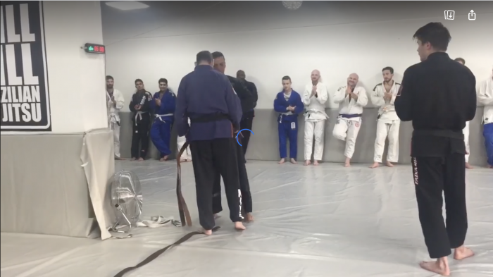 Brown belt · February 2, 2019 · Promoted by Nicholas Brooks
