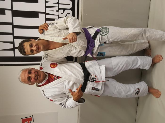 Purple belt · August 2, 2017 · Promoted by Nick Brooks