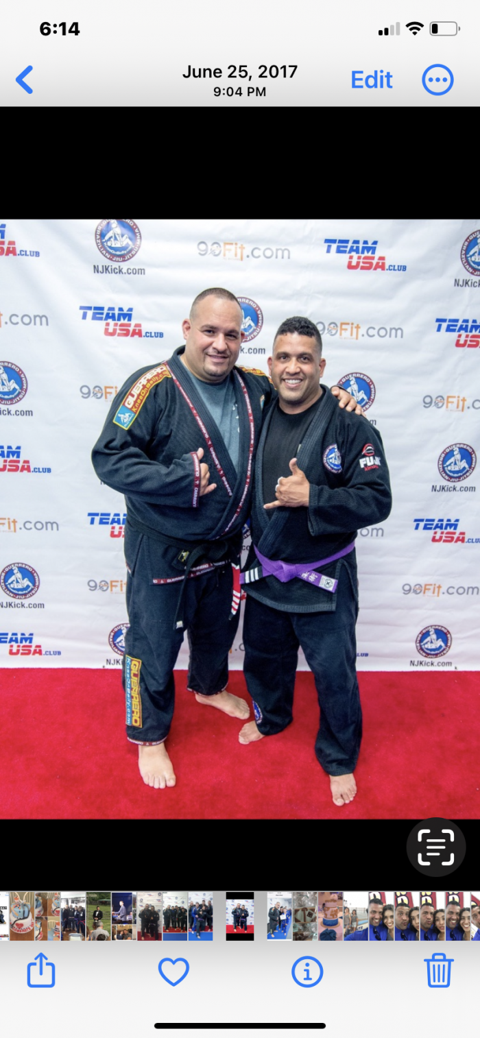Purple belt · April 2, 2016 · Promoted by Johnny Guerrero
