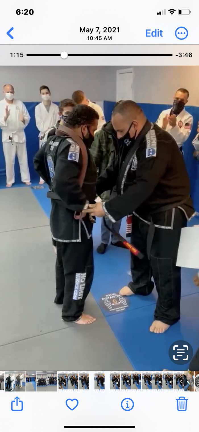 Black belt · May 2, 2021 · Promoted by Johnny Guerrero