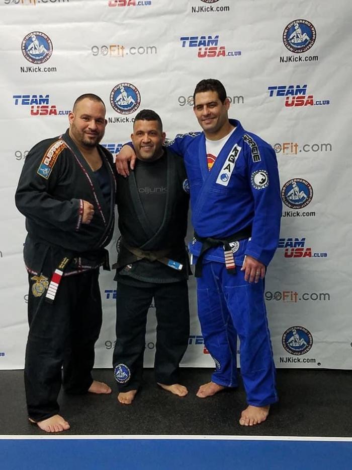 With Daniel Gracie and shihan Johnny Guerrero