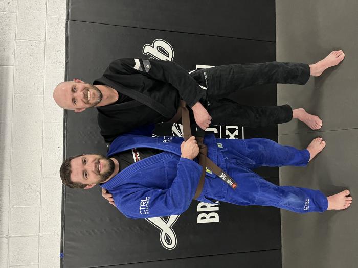 Brown belt · February 2, 2023 · Promoted by Sean Downie