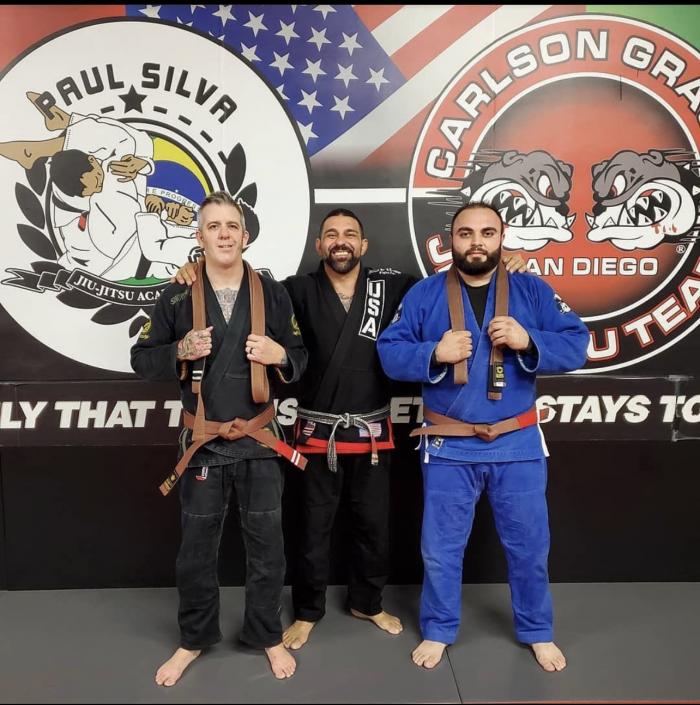 Brown belt · March 3, 2017 · Promoted by Paul Silva