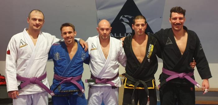 Purple belt · January 28, 2020 · Promoted by Arthur Pucci - Alliance