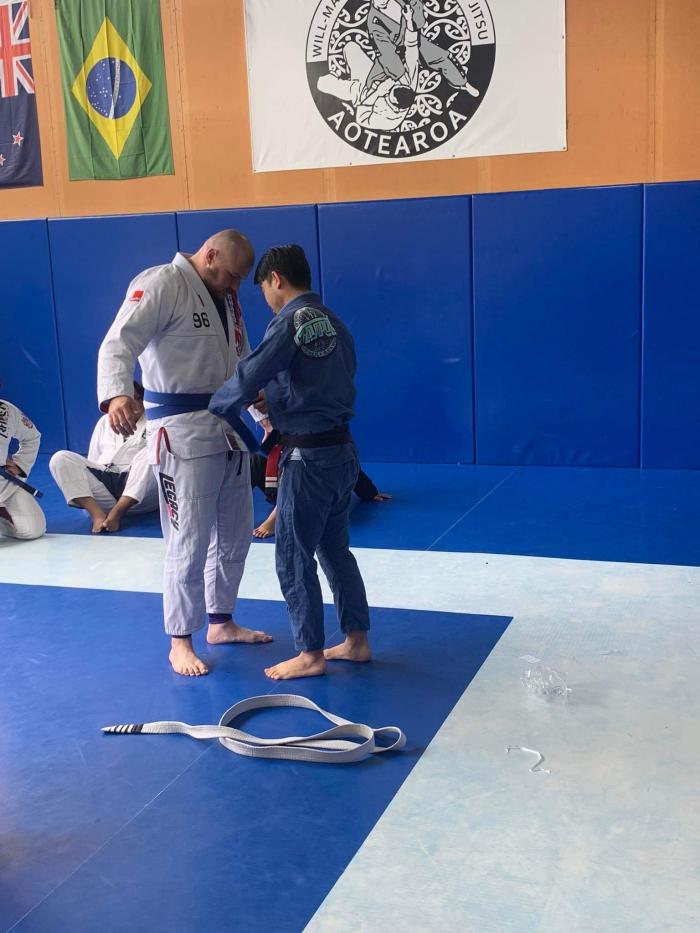 Blue belt · February 4, 2023 · Promoted by Michael fooks