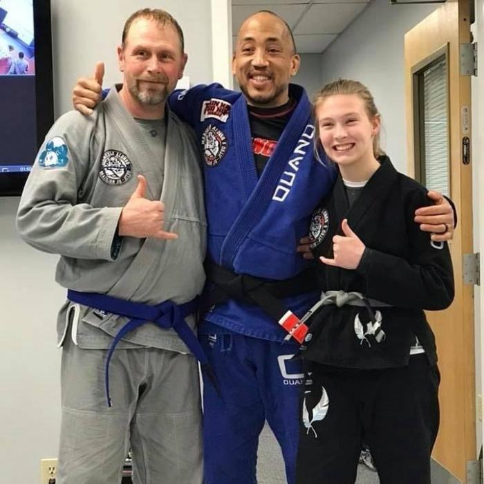 Blue belt · August 3, 2020 · Promoted by Kevin Watson