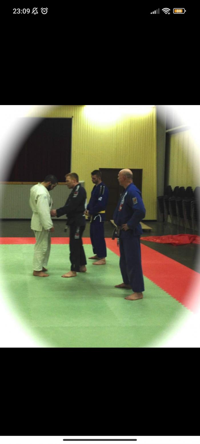 Blue belt · March 4, 2014 · Promoted by Pierre Henry