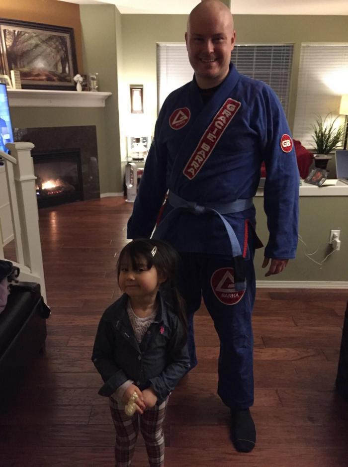 Blue belt · April 17, 2018 · Promoted by Carlos Sievert