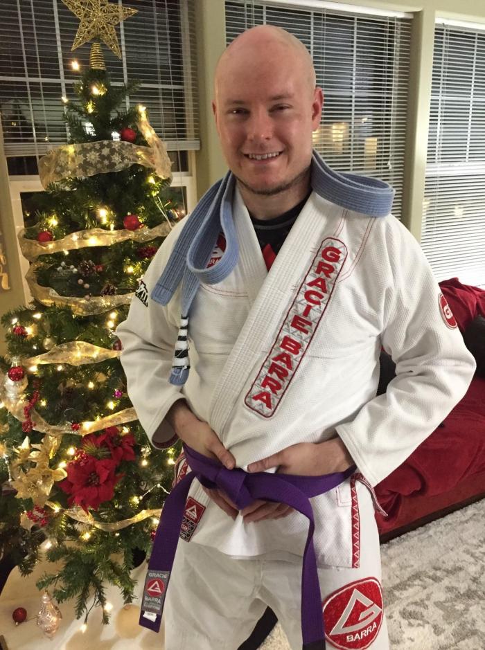 Purple belt · November 17, 2020 · Promoted by Melvin Revilla