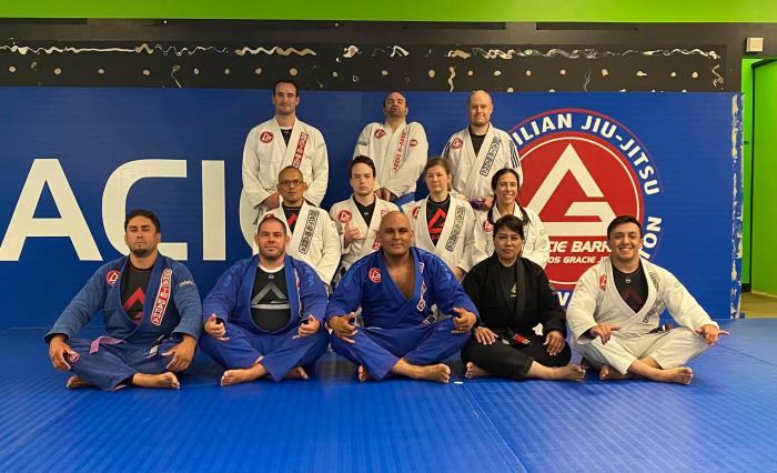Training with Rodrigo Gracie Jr