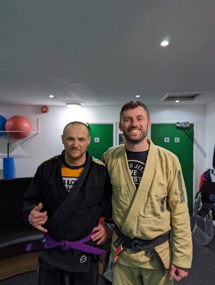Purple belt · April 8, 2022 · Promoted by Chris Paines