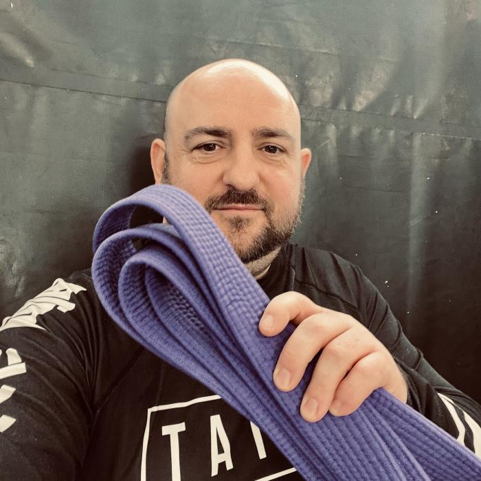 Purple belt · February 5, 2023 · Promoted by Seany Stewart