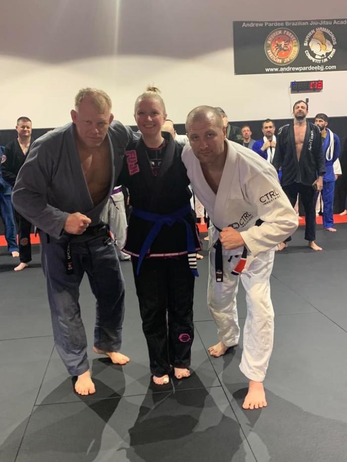 Blue belt · August 22, 2020 · Promoted by Andrew Pardee