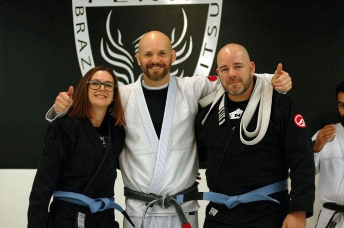 Blue belt · December 9, 2017 · Promoted by Nassib Adas