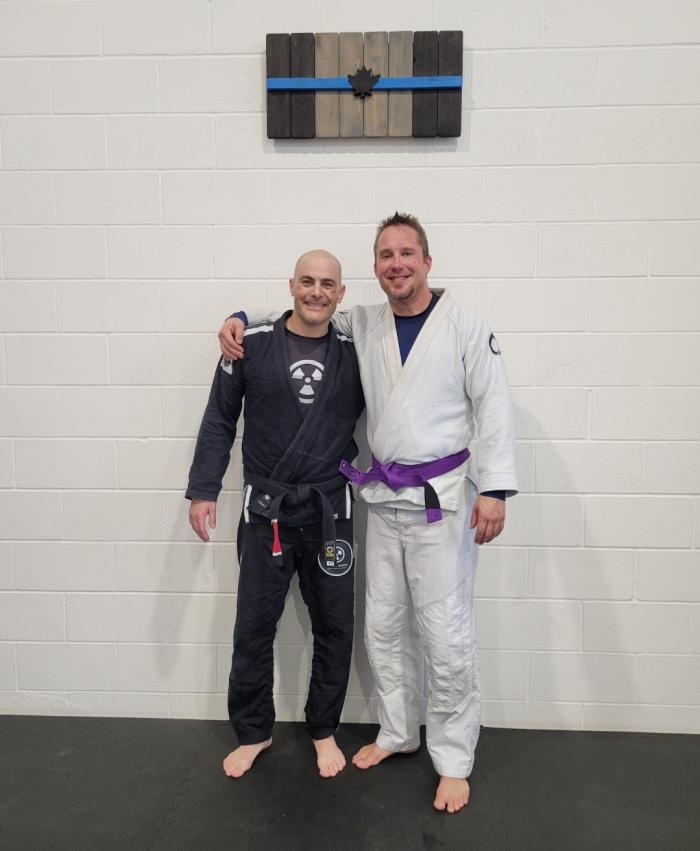 Purple belt · October 8, 2022 · Promoted by Mat Rocca