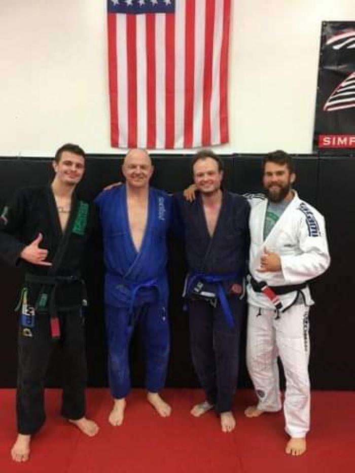 Blue belt · April 17, 2017 · Promoted by Nick "Chewy" Ablin
