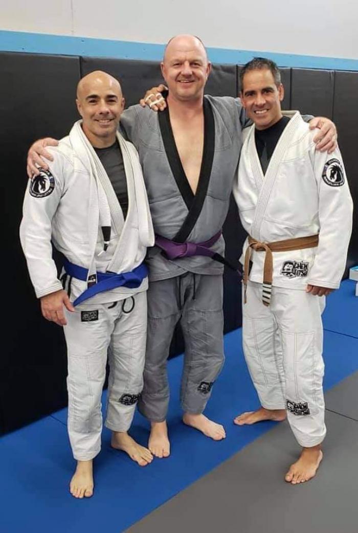 Purple belt · September 19, 2019 · Promoted by Nick "Chewy" Albin
