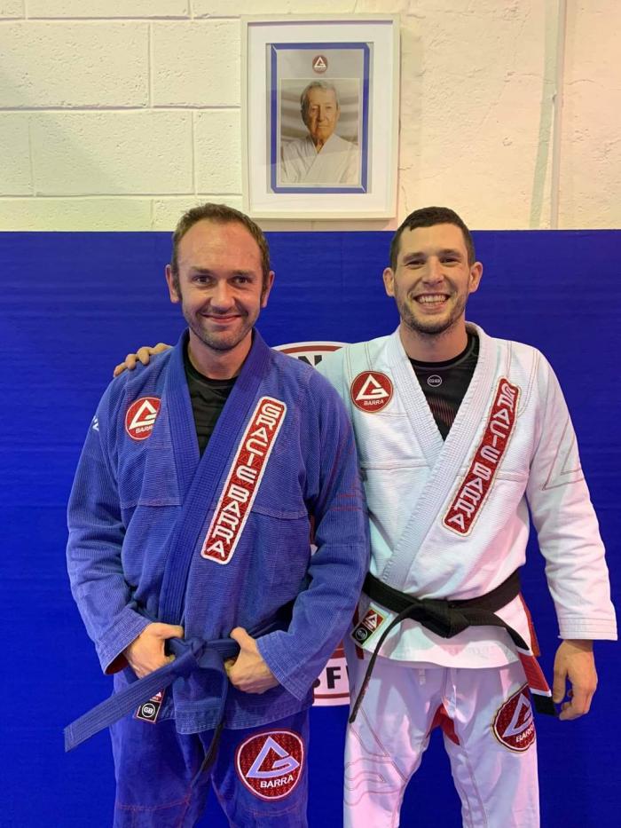 Blue belt · November 5, 2019 · Promoted by Jamie Paxman