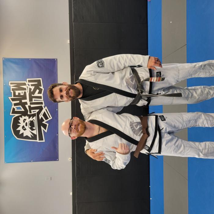Brown belt · October 8, 2022 · Promoted by Nick "Chewy" Albin
