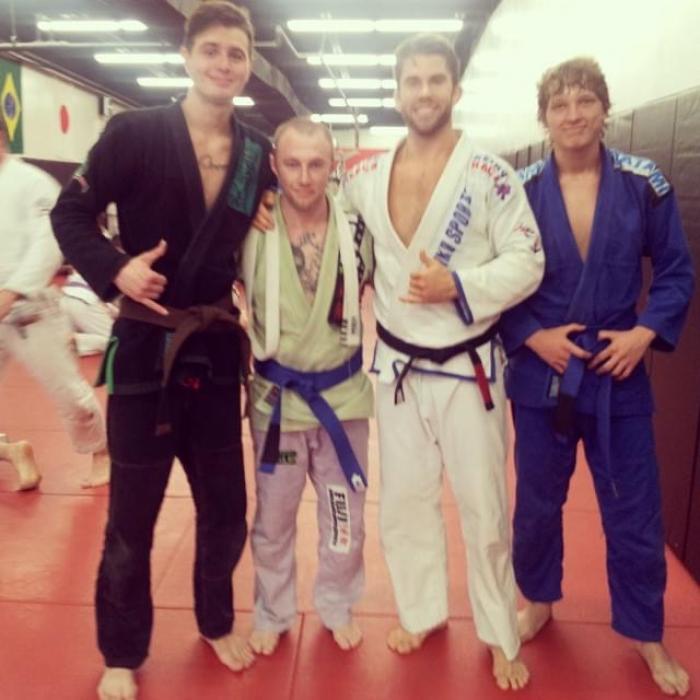 Blue belt · August 19, 2014 · Promoted by Nick albin