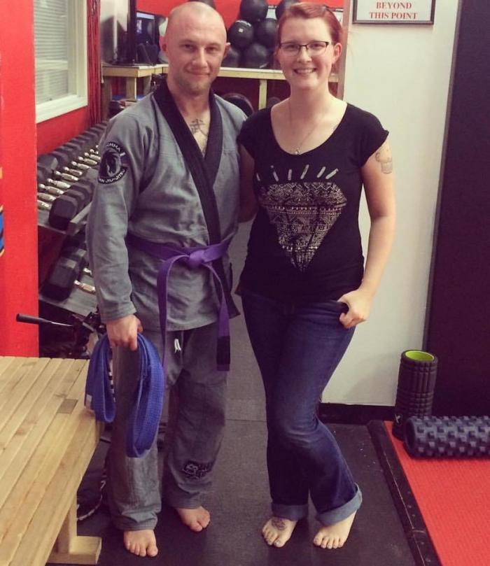 Purple belt · March 28, 2017 · Promoted by Chad Hardy