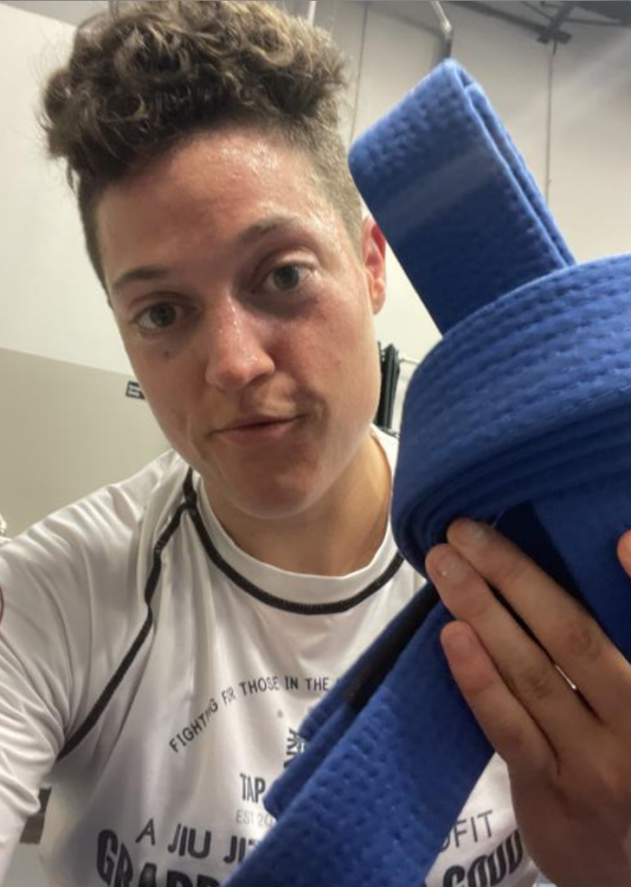 Blue belt · July 7, 2022 · Promoted by Pat Tray