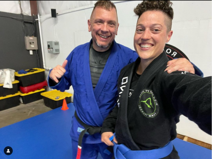 Blue belt · July 7, 2022 · Promoted by Pat Tray