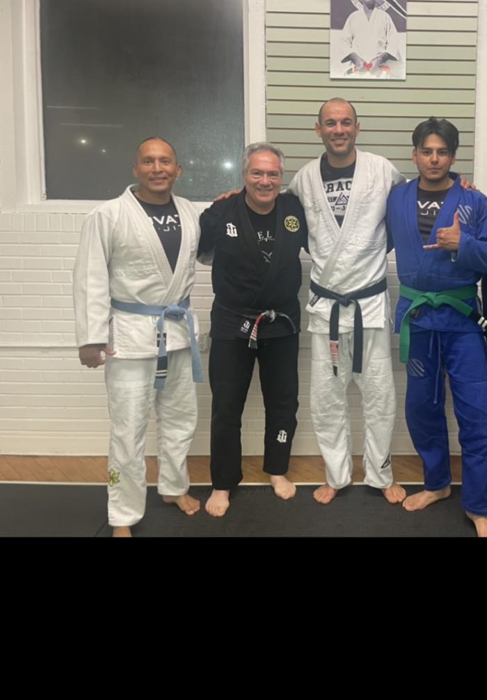 Josh,Lovato Sr, Ryron Gracie and myself