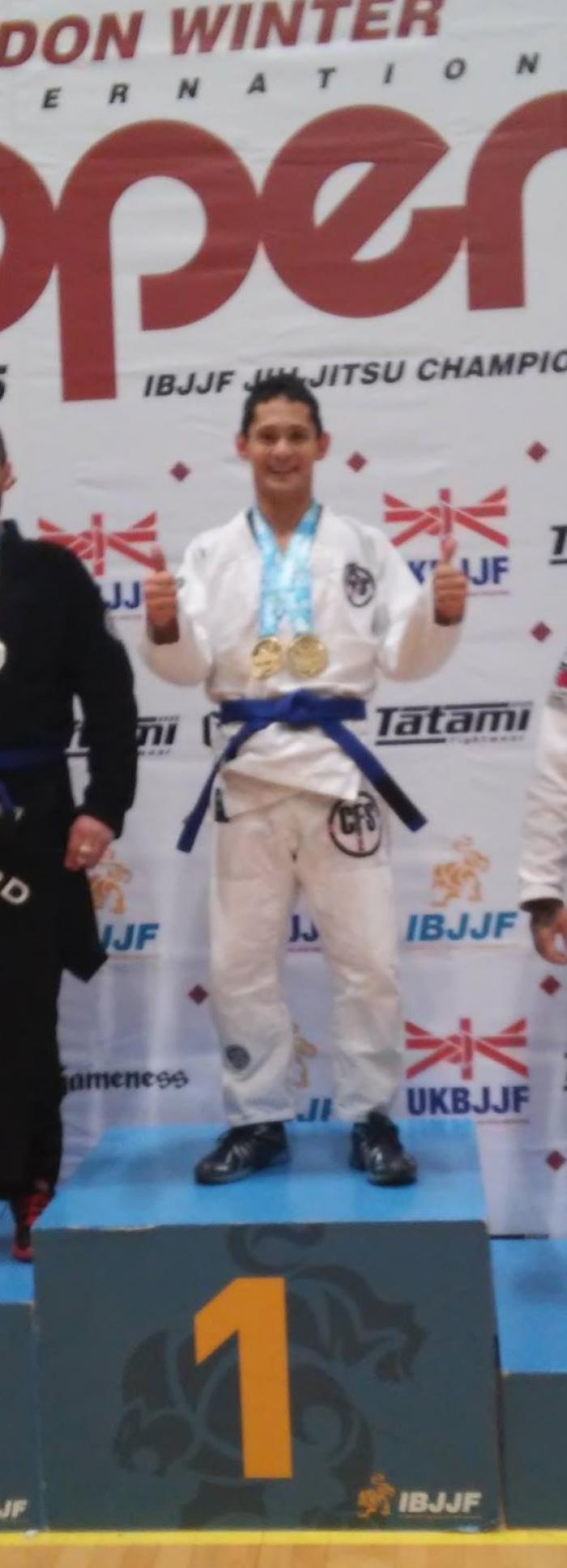 Blue belt · October 8, 2014 · Promoted by David Onuma
